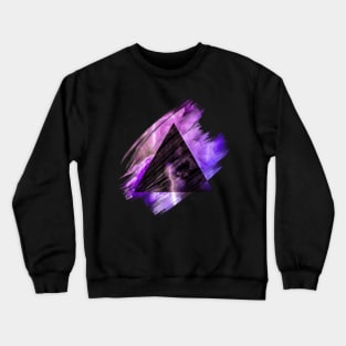 Abstract Lightning Triangle Crewneck Sweatshirt